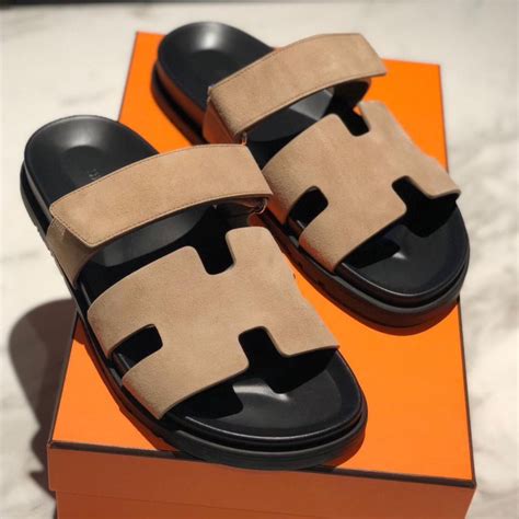 neue hermes sandalen|Hermes sandals for men.